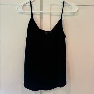 J. Crew Black Sleeveless Camisole Top